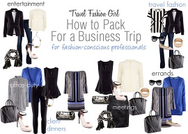 business trip packing list