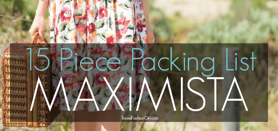 Maximista Packing List for Winter (Cold Weather) Travels