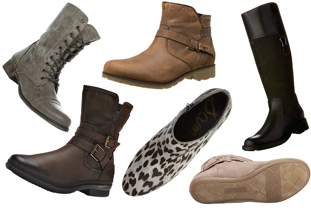 flat going out boots