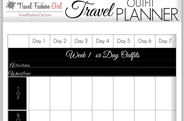 How to Plan your Travel Outfits: 5 Style Tools Show You How