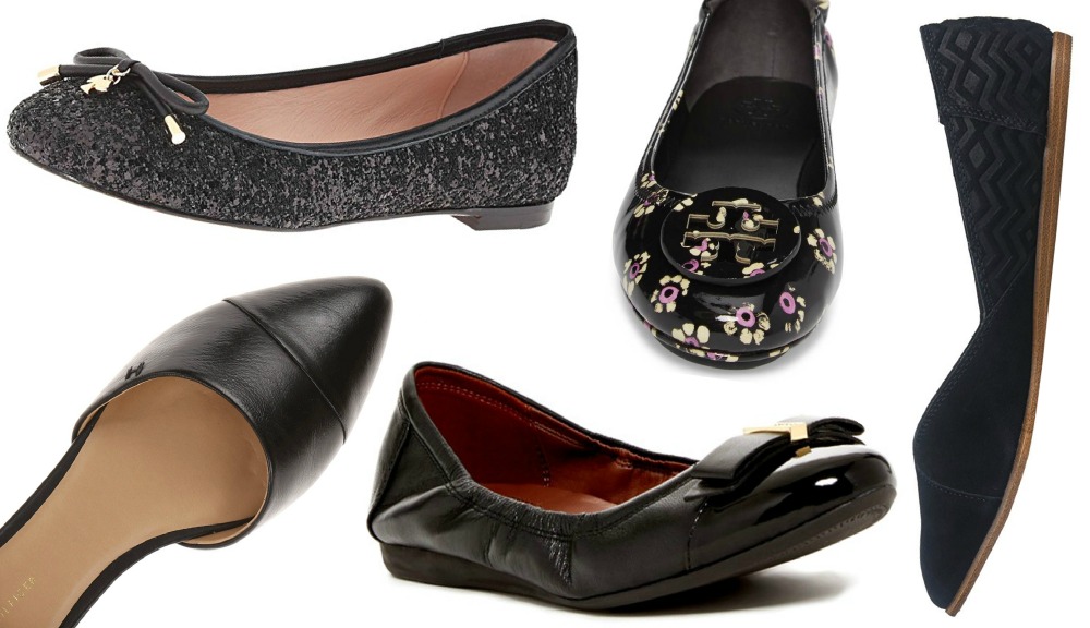 perfect black flats