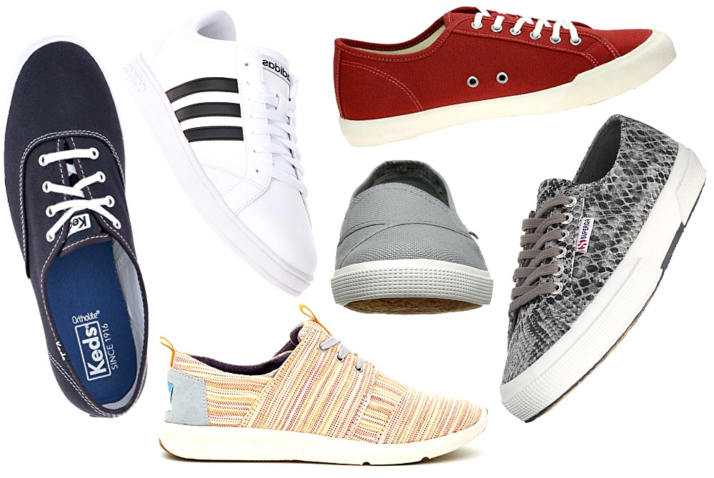 Travel-Friendly Womens Casual Sneakers