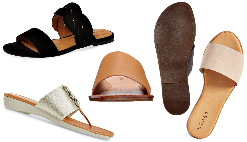 shop the best slide sandals just in time for summer vacation