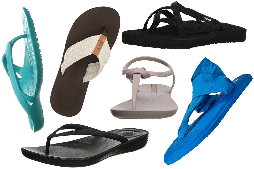 best flip flops for pool