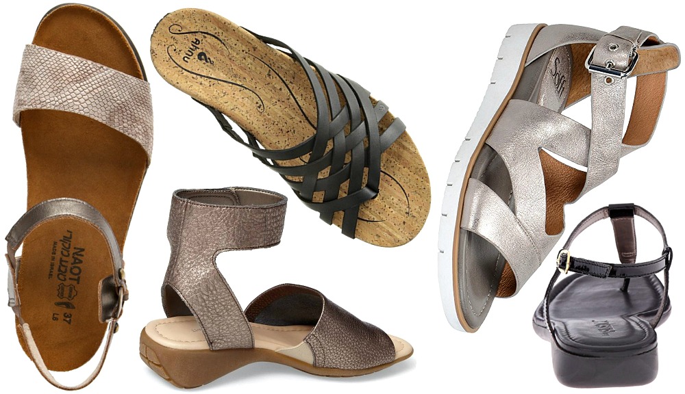 comfortable sandals for walking