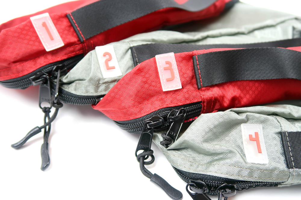 travel fashion girl packing cubes