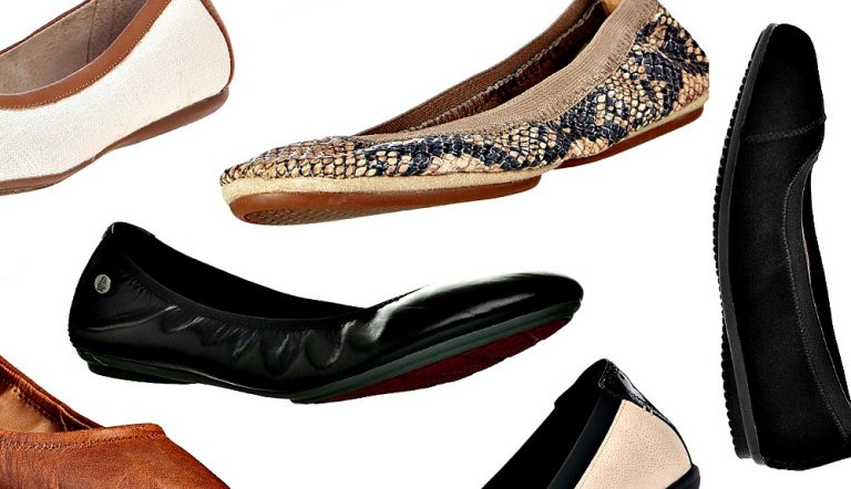 ballet flats with support