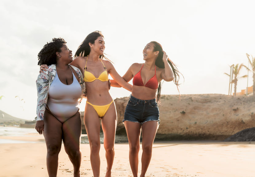 RXRXCOCO Women V Neck Ruffled Plus Size Tankini Swimwear Sets Bikini High Waist 2 Pieces Swimsuit 