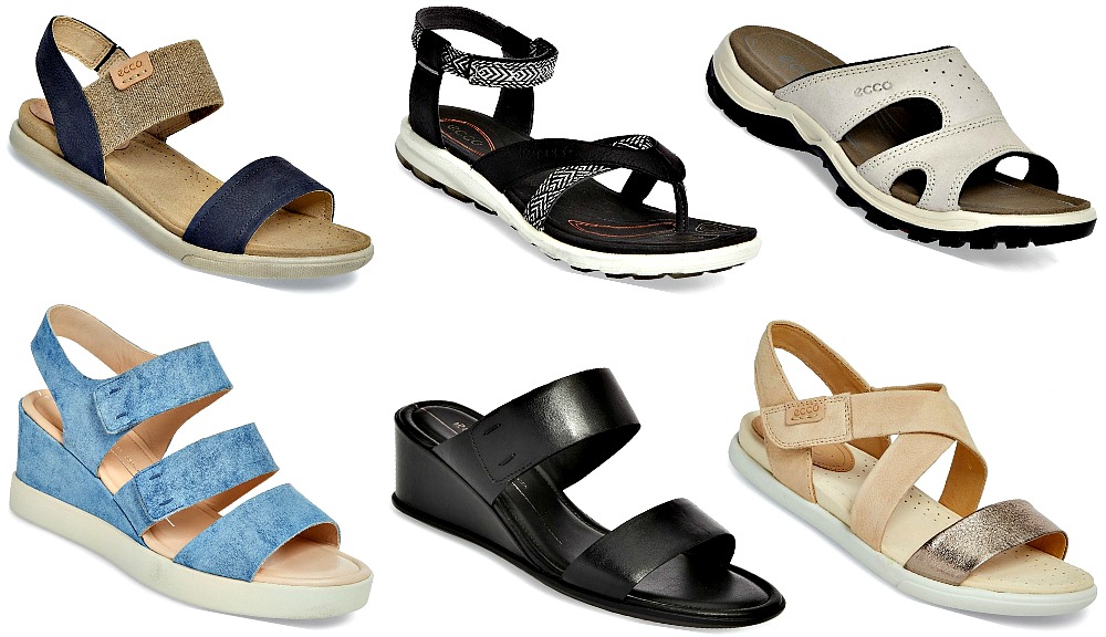 ecco walking sandals sale