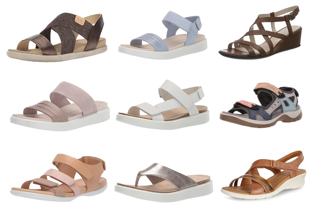 ecco womens sandals sale