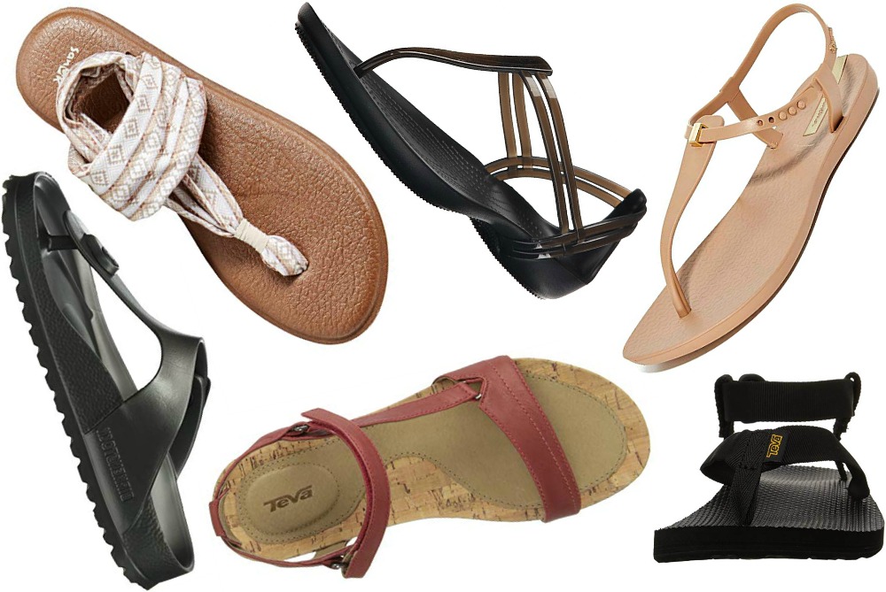 sandals to wear on beach