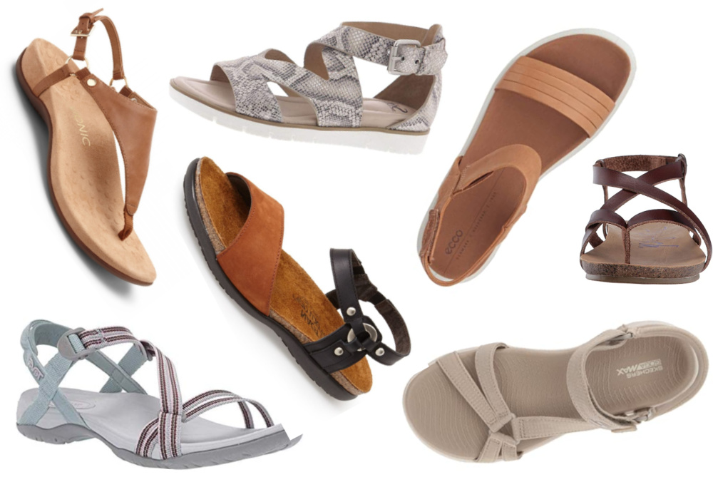 walking store sandals