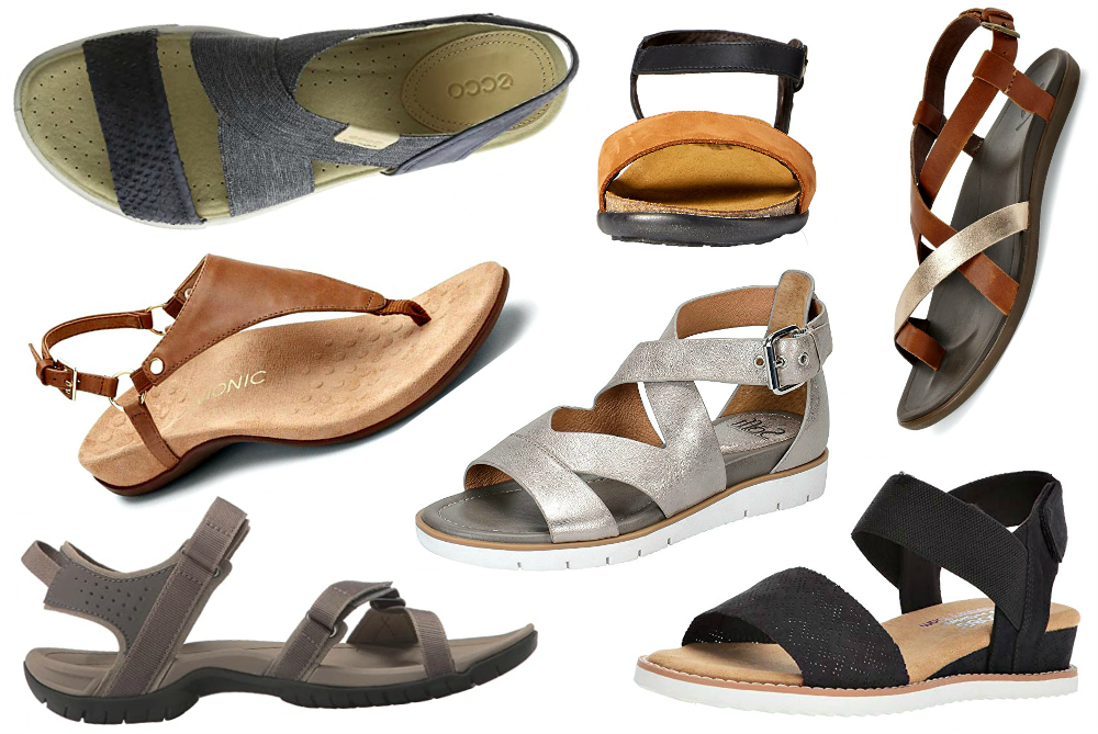 comfortable walking sandals uk