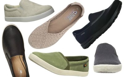most comfortable slip on sneakers womens