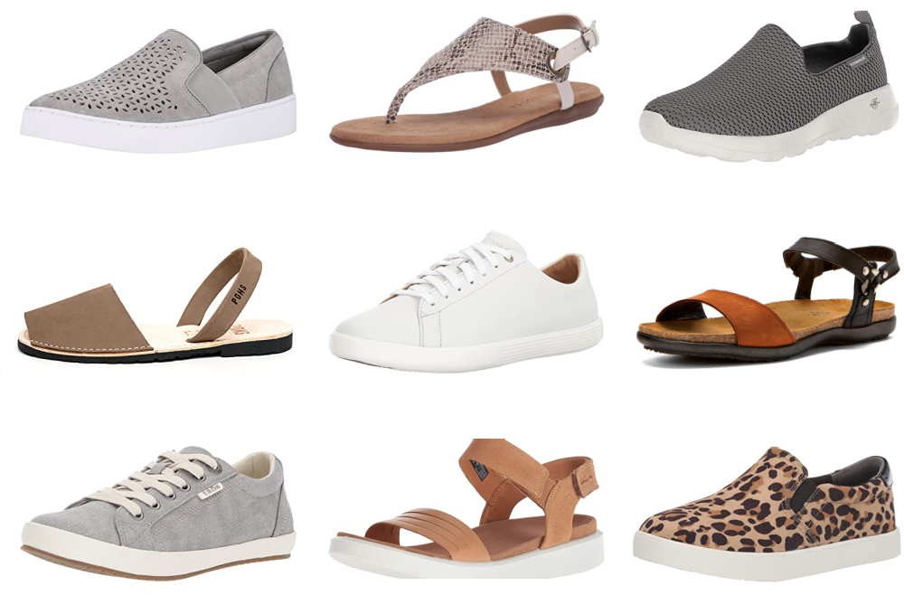walking shoes for warm weather