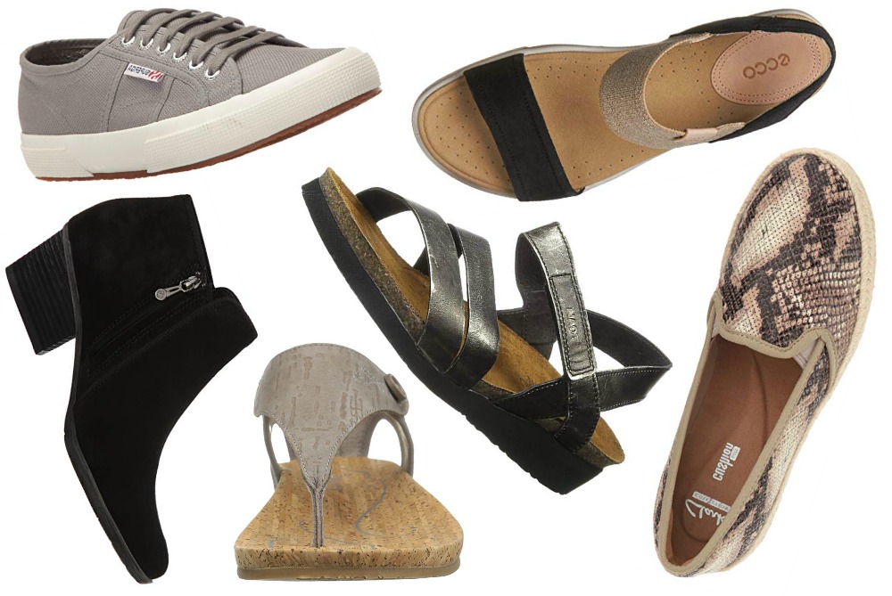 comfortable and stylish shoes for travel