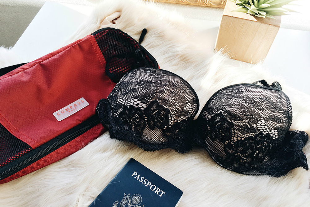 How to pack bras for travel, 5 easy tips, Snazzyway India blog