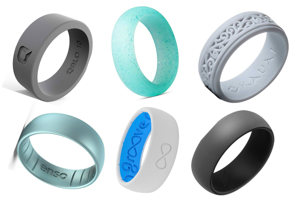 10 popular silicone wedding bands - Reviewed