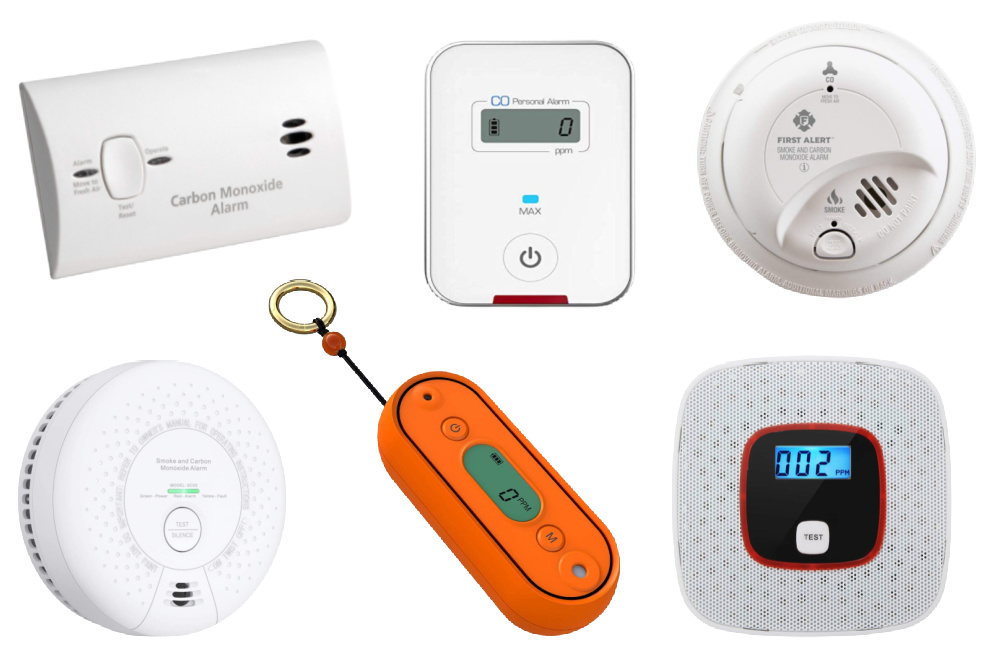 Portable Carbon Monoxide Detector, CO