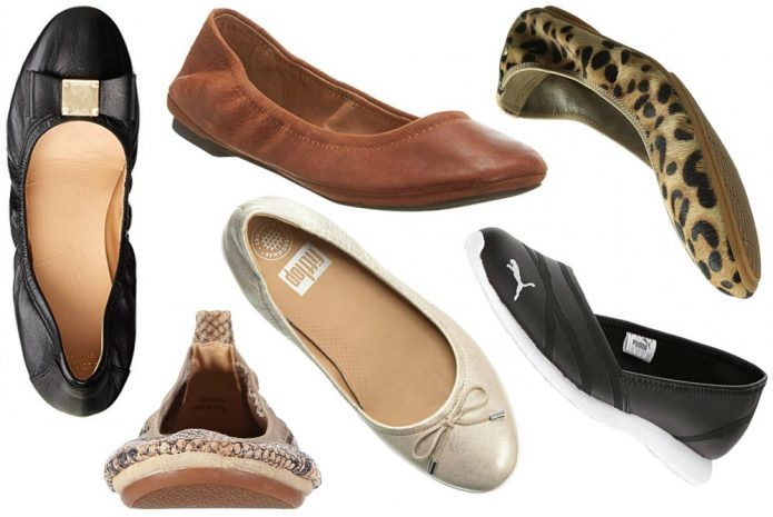 comfy pointed toe flats