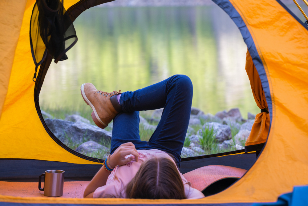 Contour Camping Mat 15mm Thick Sleeping Roll Pad Waterproof Lightweight Trail 