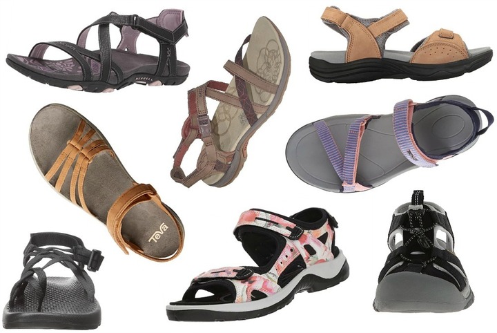 supportive hiking sandals