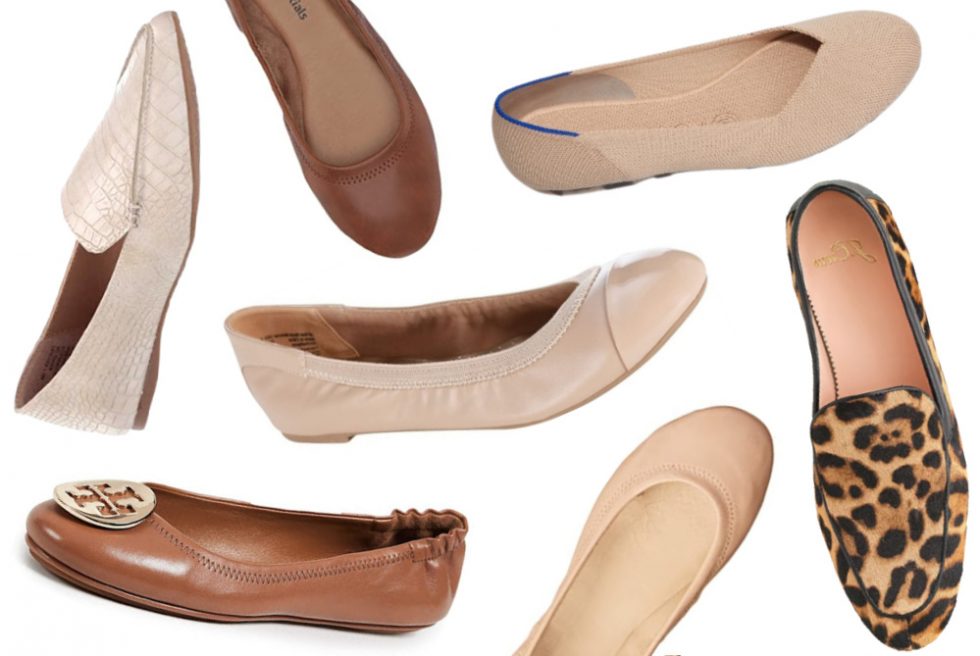 nude flats wide width