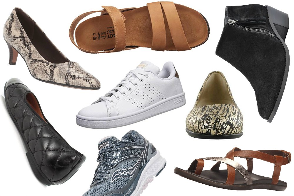 stylish sneakers for flat feet