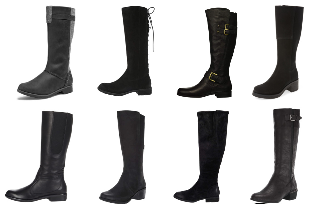 összejönni És a csapat környezetvédő black leather knee boots kristály ...