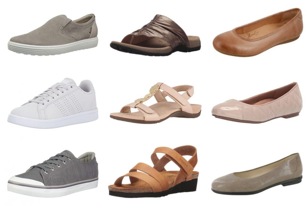 best supportive walking shoes for flat feet