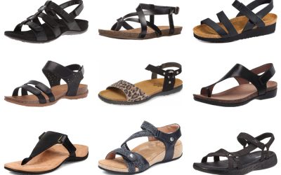 13 Best Black Sandals for Women