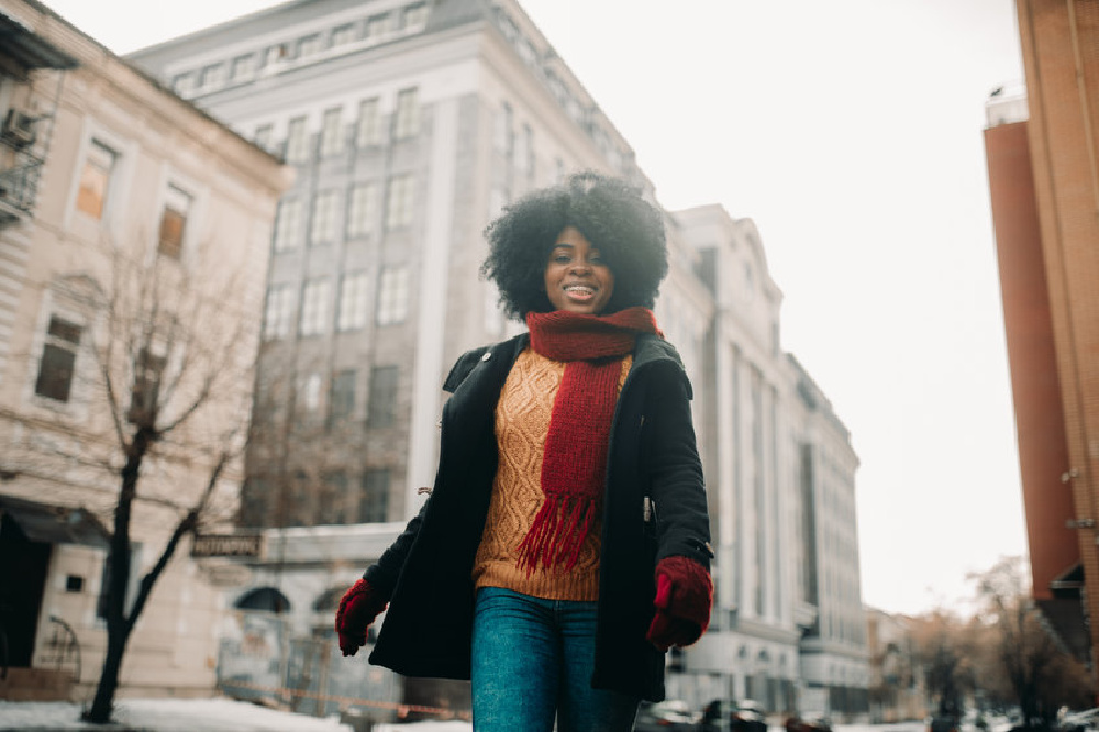 Wool coats for women