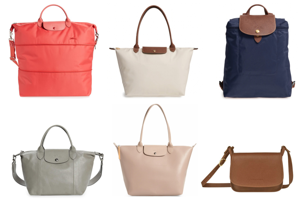 Longchamp Le Pliage - size comparisons/what fits inside