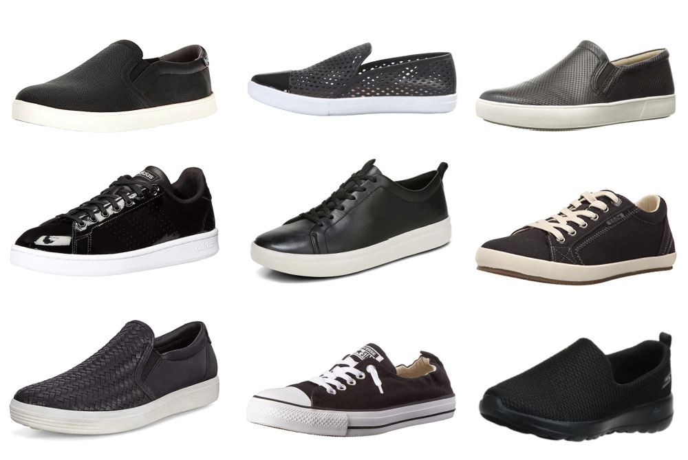 Shoes Sneakers Slip-on Sneakers ara Slip-on Sneakers black themed print casual look 