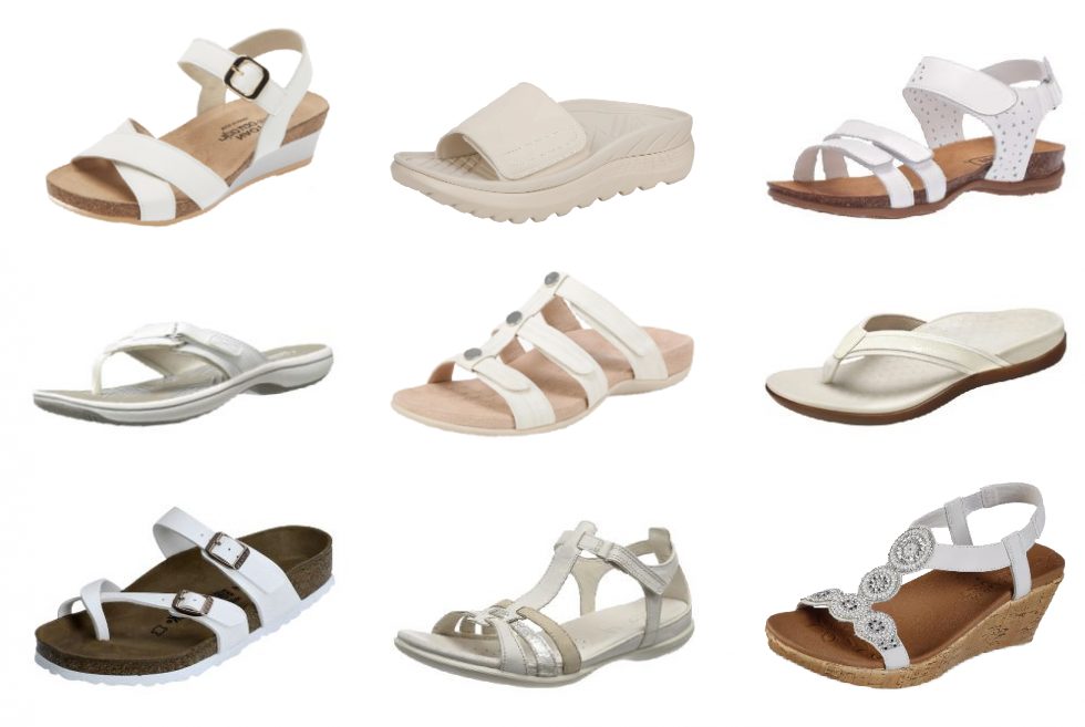 10 Best White Sandals for Women to Lighten Up Your Summer Travels