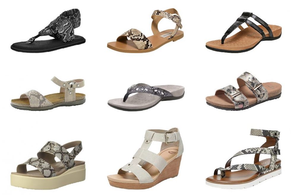 10 Best Snakeskin Sandals That Are Stylish and Comfy for Travel